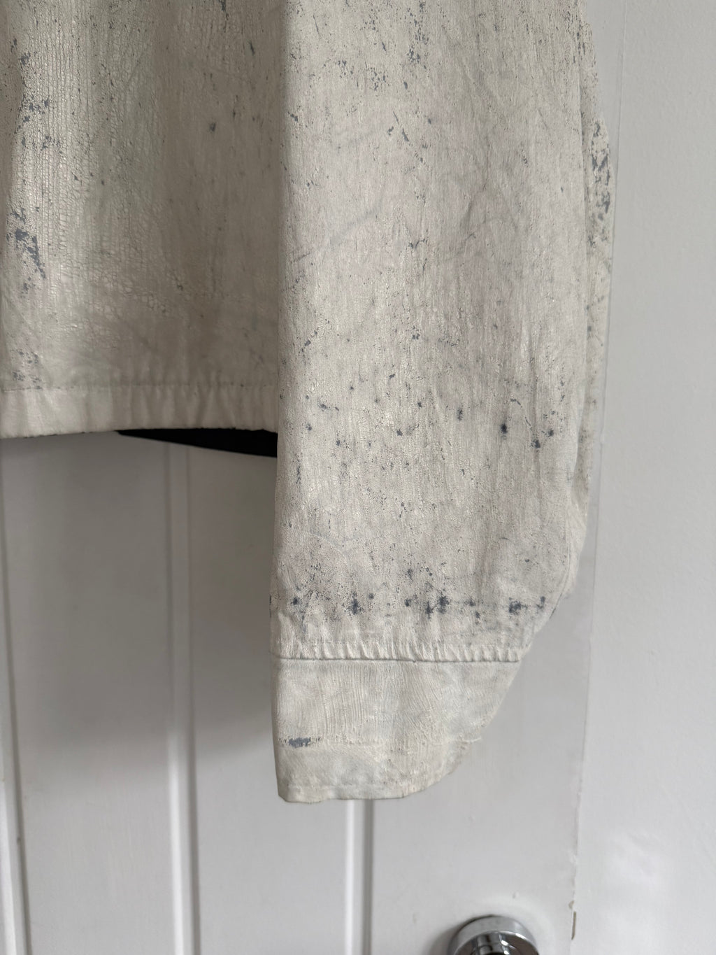 Maison Martin Margiela SS2004 Artisanal Line (0)(10) Painted Military Jacket - Size L