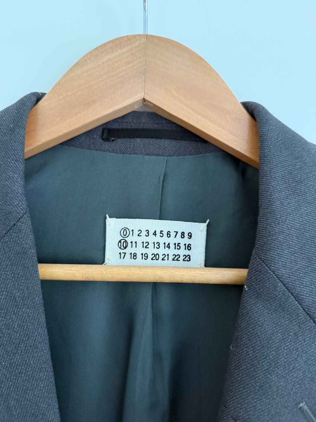 Maison Martin Margiela AW2004 Artisanal Line (0)(10) Reconstructed Patchwork Blazer Jacket - Size M