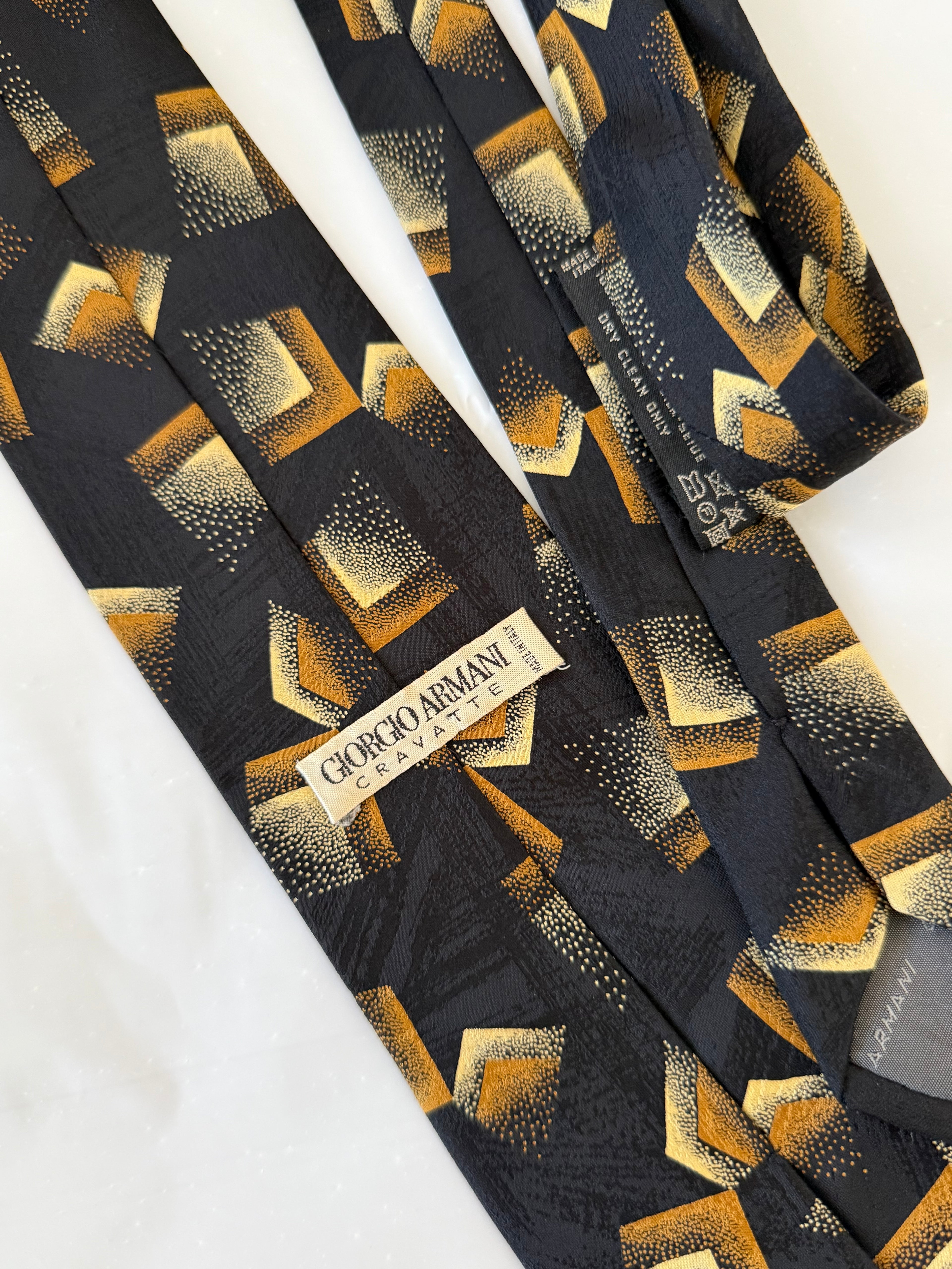 Giorgio Armani 1990s Silk Tie