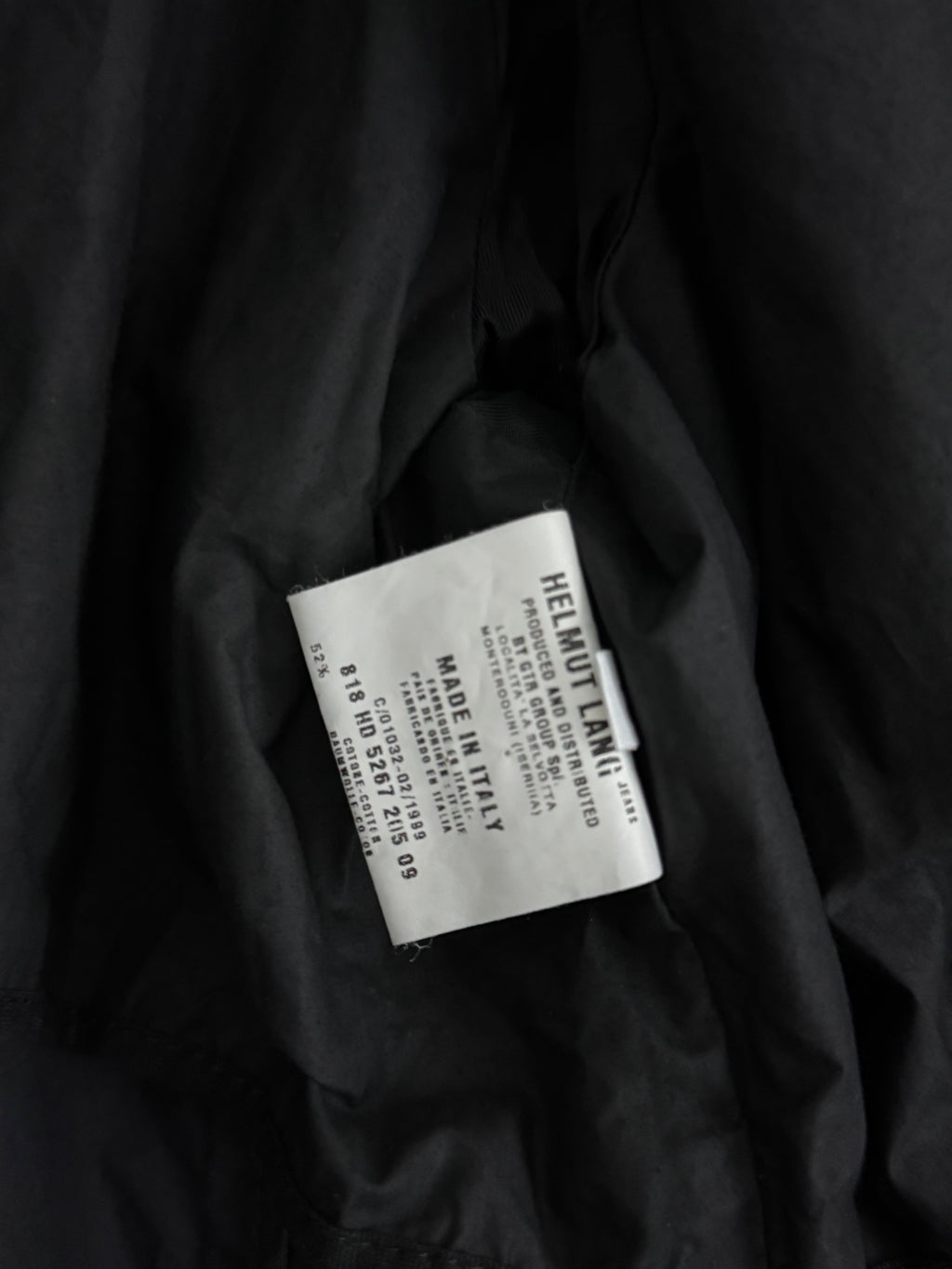 Helmut Lang 1999 Wind Coat - Size XS