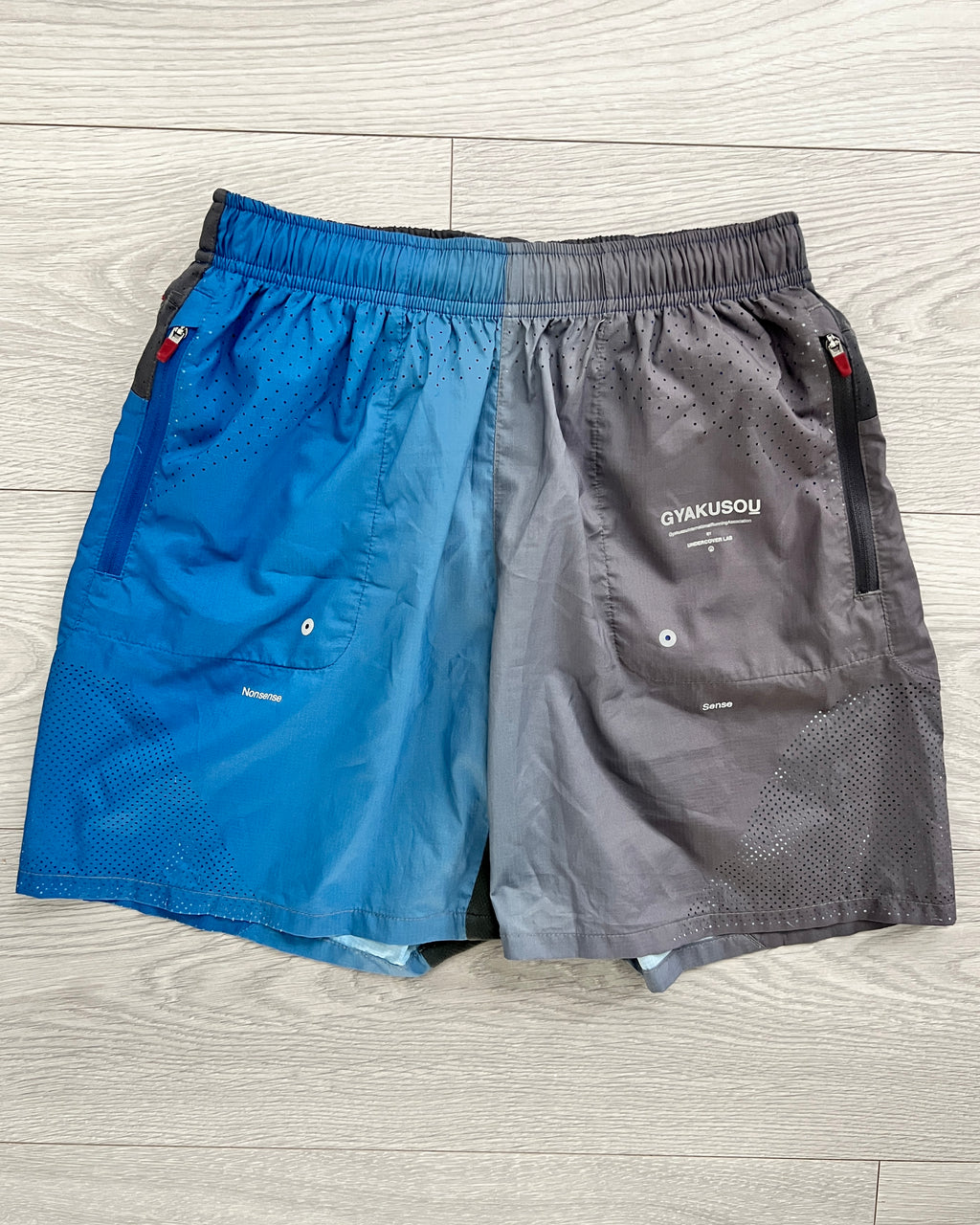 Nike Gyakusou SS2013 Gradient Technical Reflective Shorts - Size M