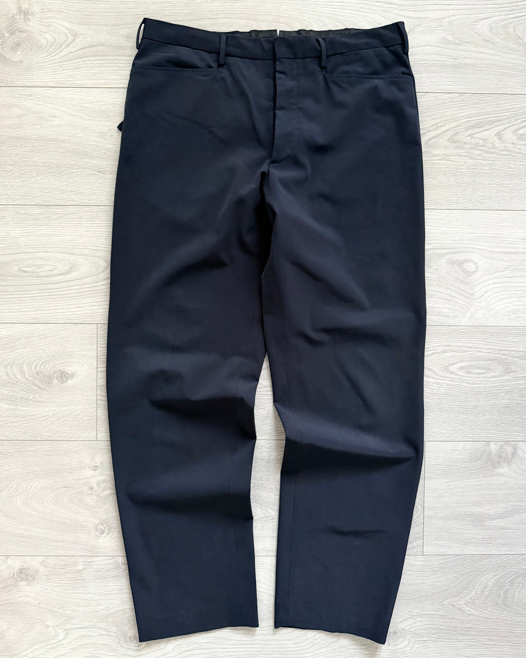 Prada 2003 Nylon Gabardine Tech Fabric Pants - Size 34