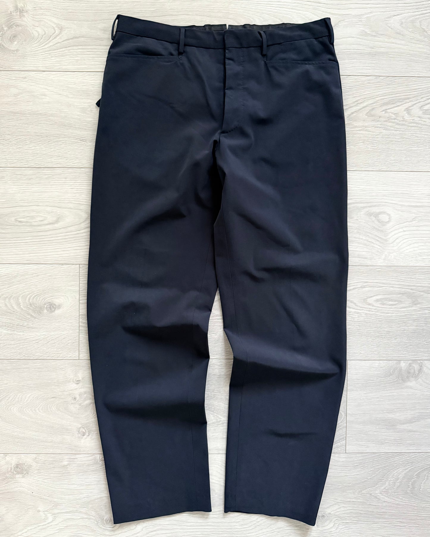 Prada 2003 Nylon Gabardine Tech Fabric Pants - Size 34