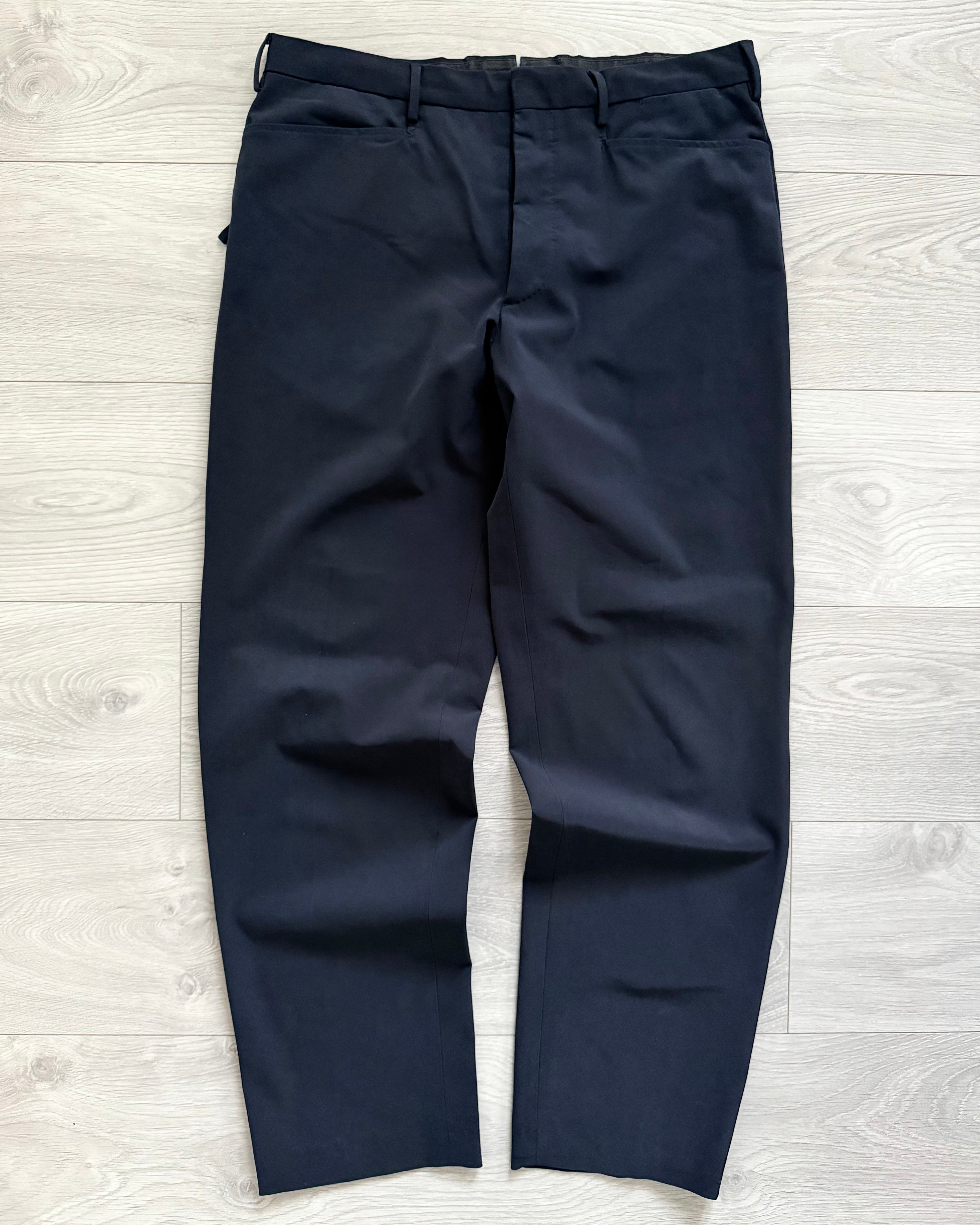 Prada 2003 Nylon Gabardine Tech Fabric Pants - Size 34