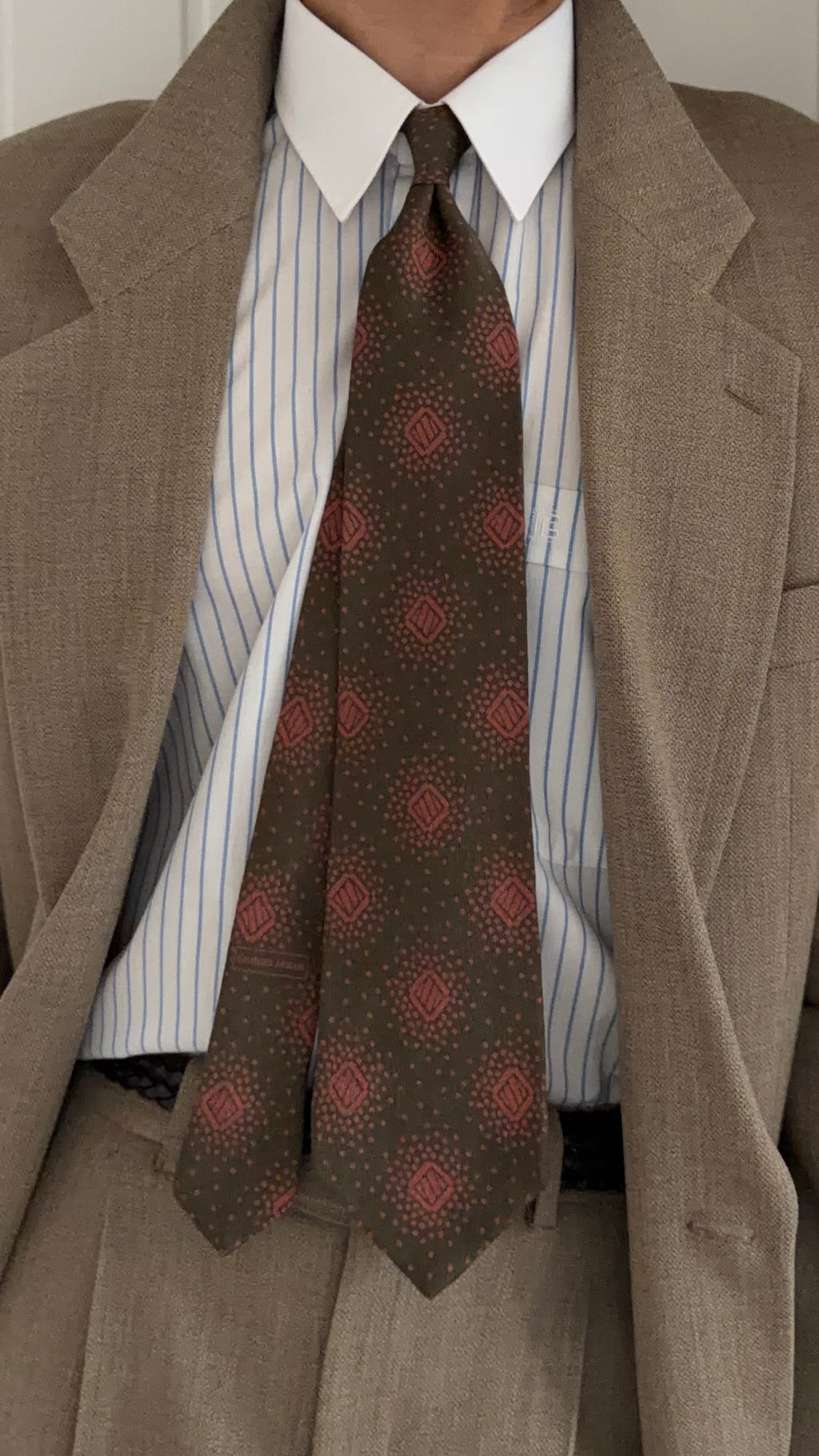 Giorgio Armani 1990s Silk Tie