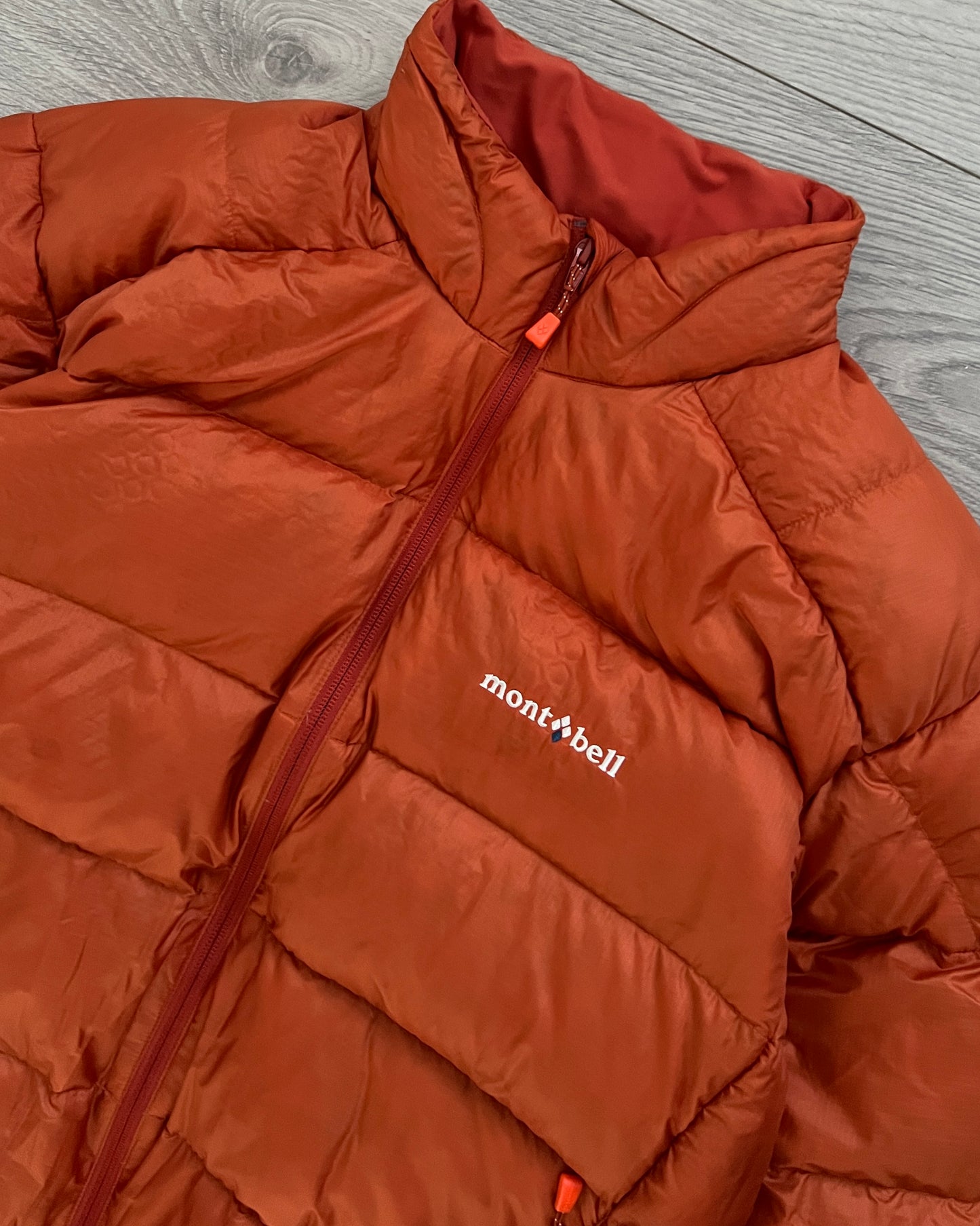 Montbell 00s EX800 Goose Down Nylon Puffer Jacket - Size XL