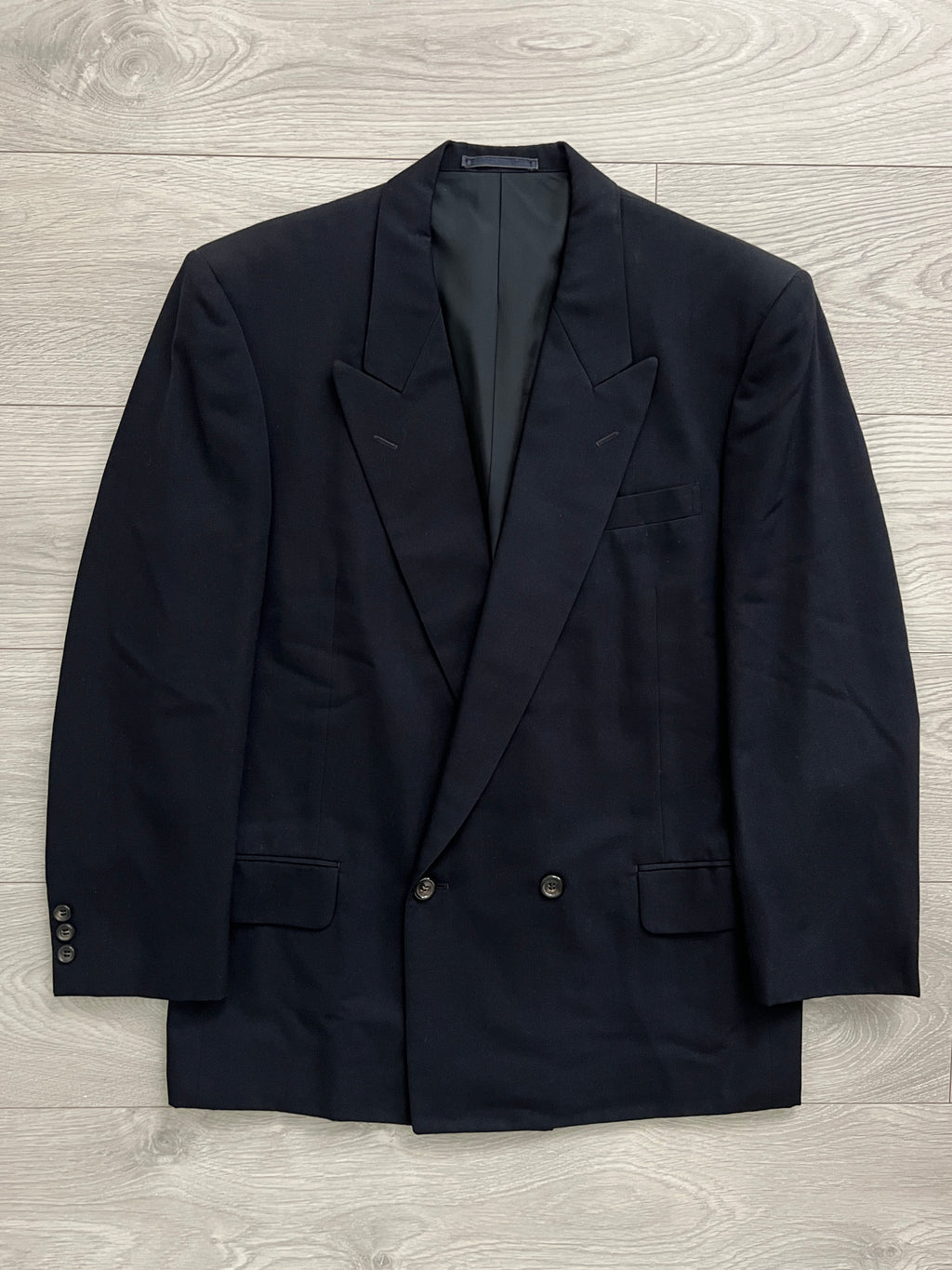 Comme Des Garcons Homme Deux 1992 Double-Breasted Pleated Suit - Size S Jacket / 30" Waist