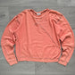 Final Home 1990s Thunder Stitch Coral Sweater - Size S