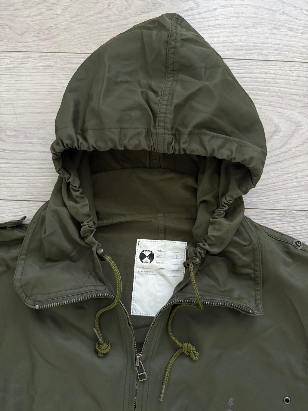 Final Home 2002 Technical Reworked Military Jacket - Size S