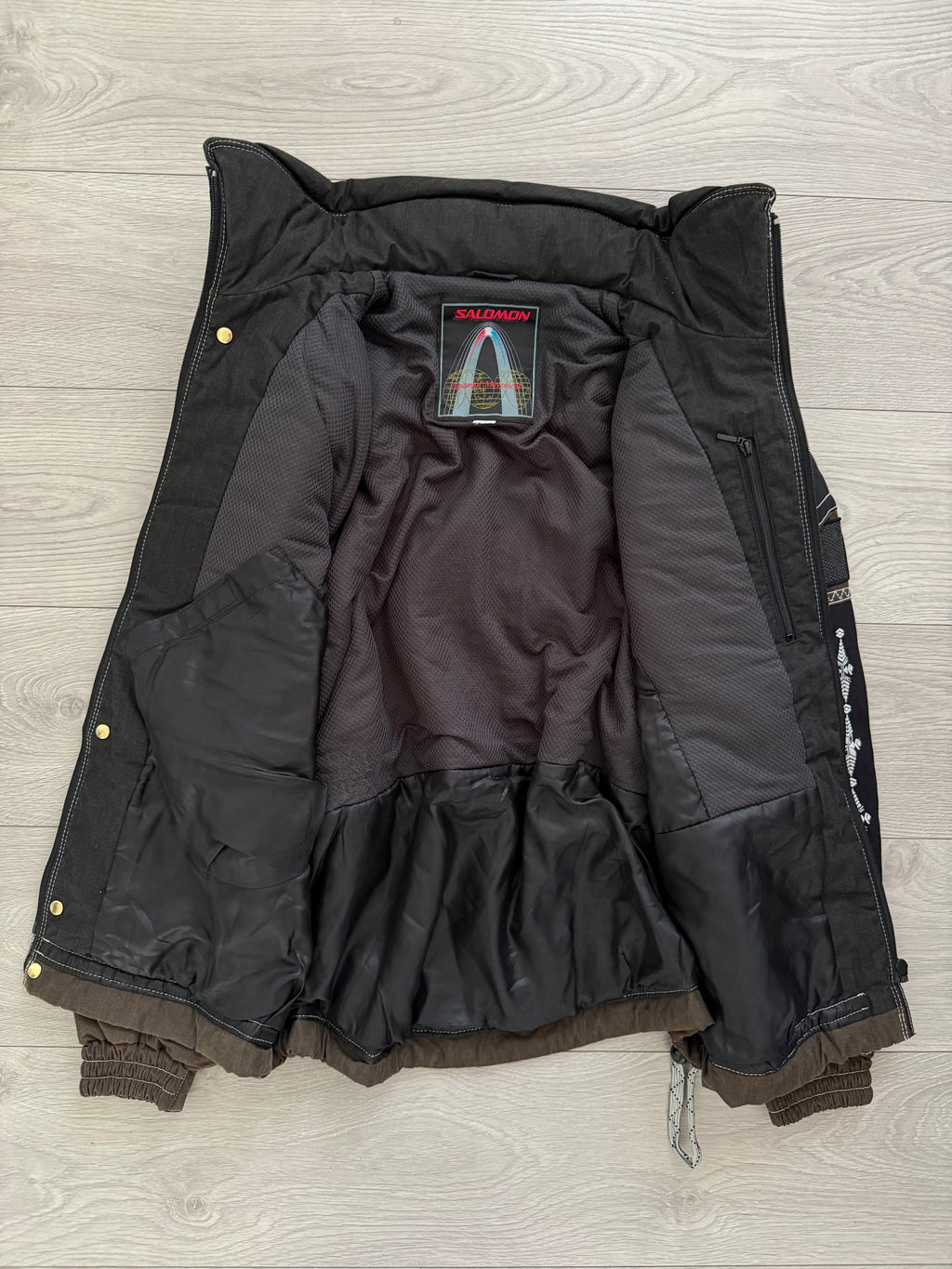 Salomon 1980s Kevlar Technical Waterproof Jacket - Size L