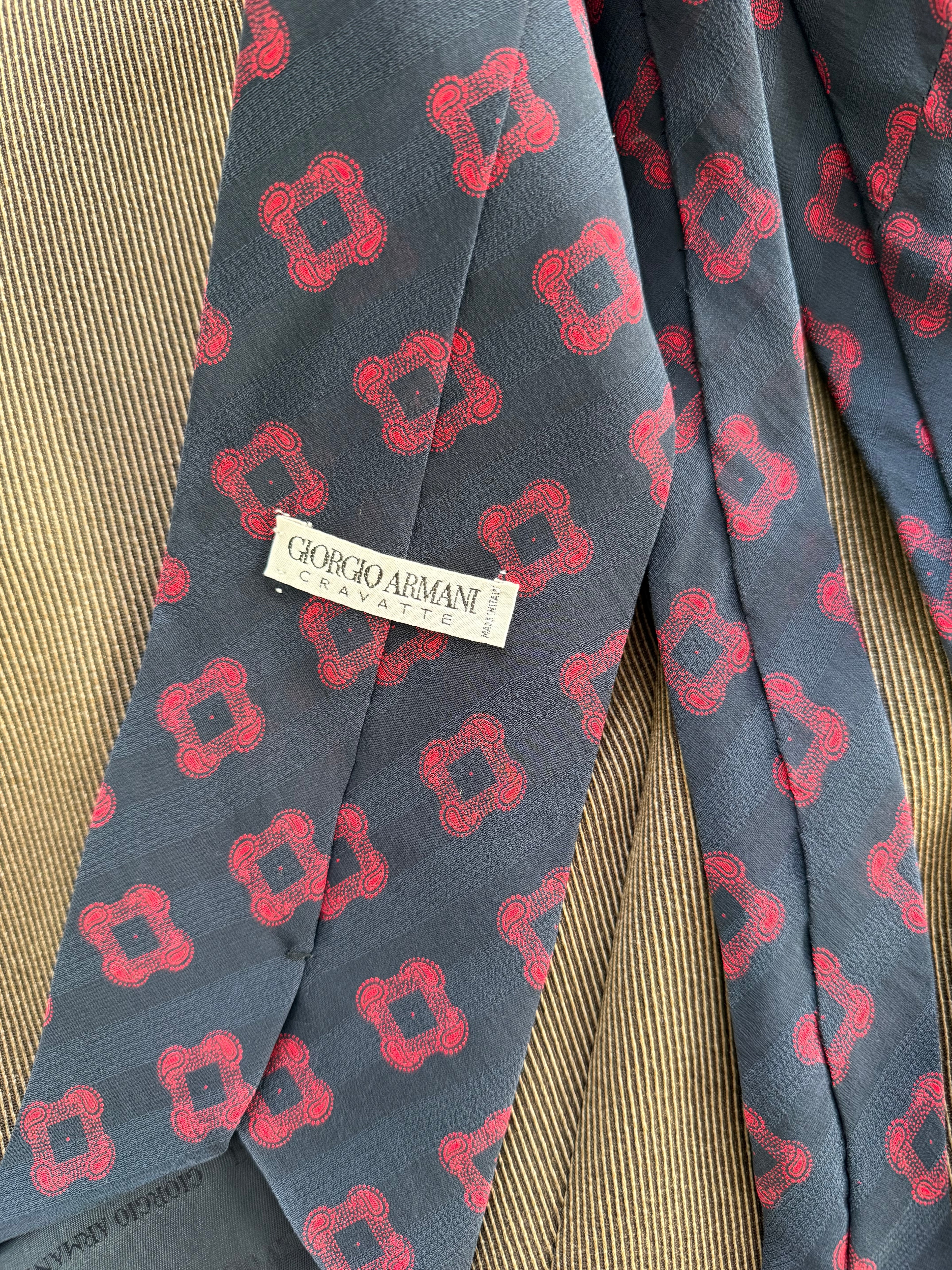 Giorgio Armani 1990s Silk Tie