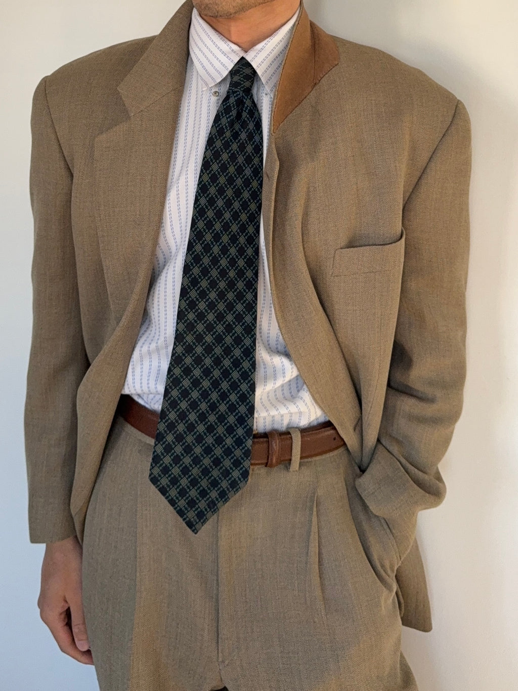 Celine 1990s Silk Tie