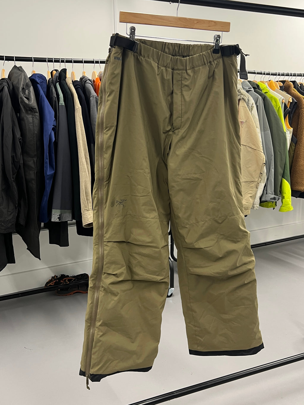 Arcteryx LEAF Fusion LT Insulated Gore-Windstopper Pants Crocodile Green - Size XL