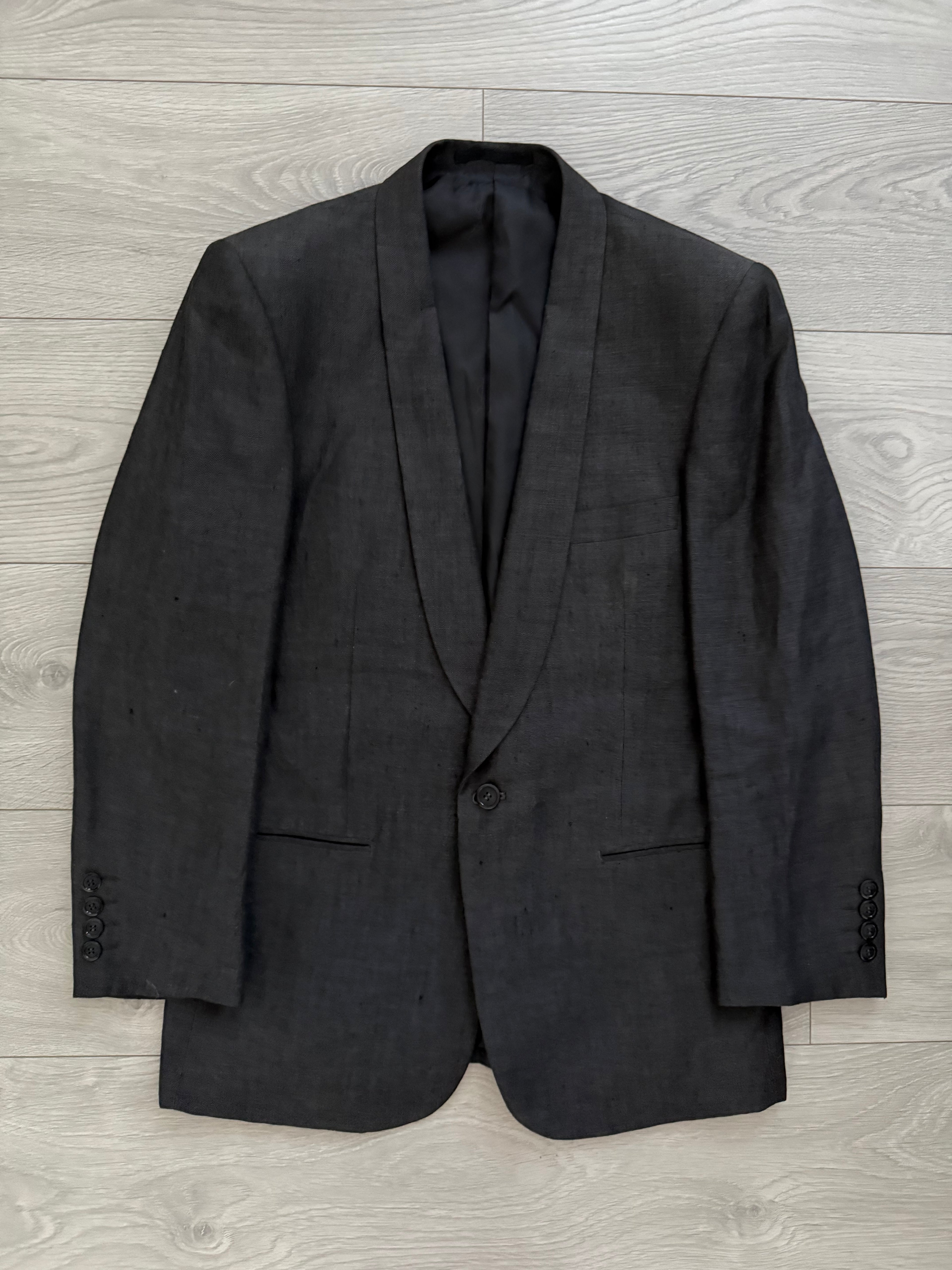 Yves Saint Laurent 1990s Shawl Collar Single Breasted Blazer Jacket - Size S