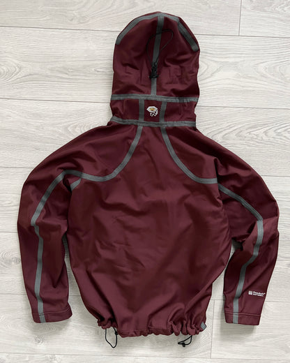 Mountain Hardwear Exposed Taped Seam Technical Conduit Jacket Burgundy - Size S