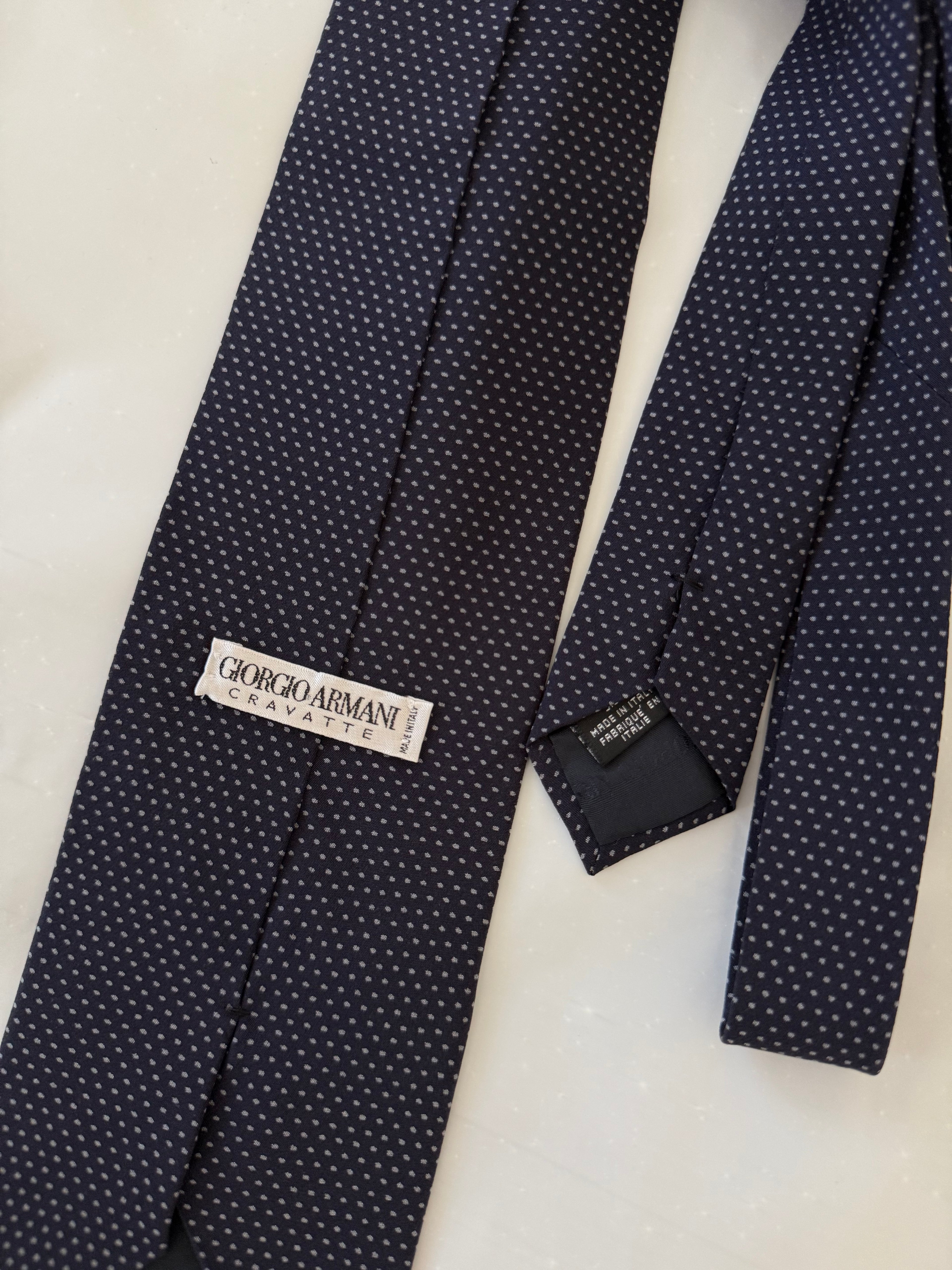 Giorgio Armani 1990s Silk Tie