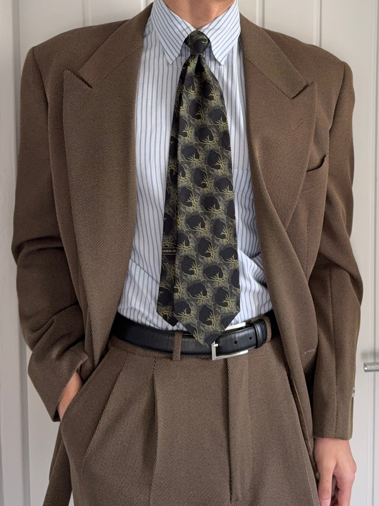 Giorgio Armani 1990s Silk Tie