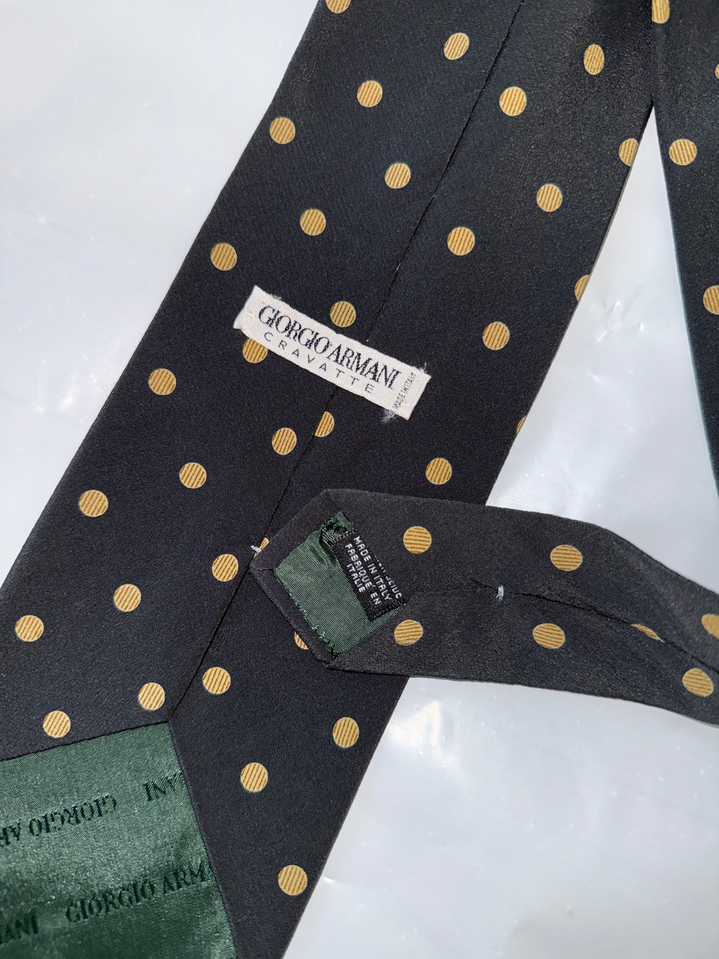 Giorgio Armani 1990s Silk Tie