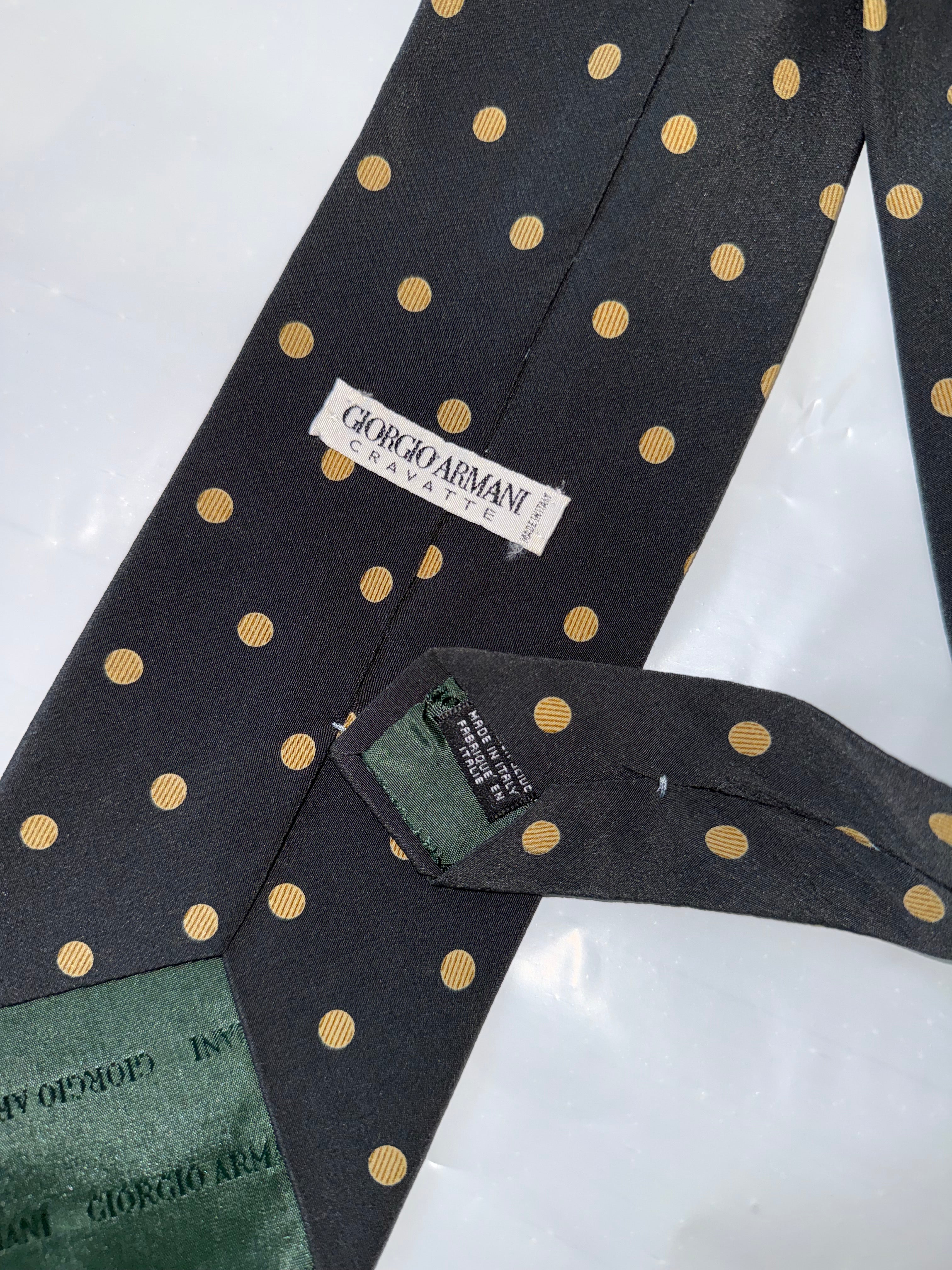 Giorgio Armani 1990s Silk Tie