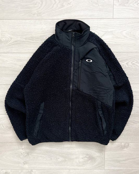 Oakley Nylon Panelled Technical Fleece Jacket - Size M