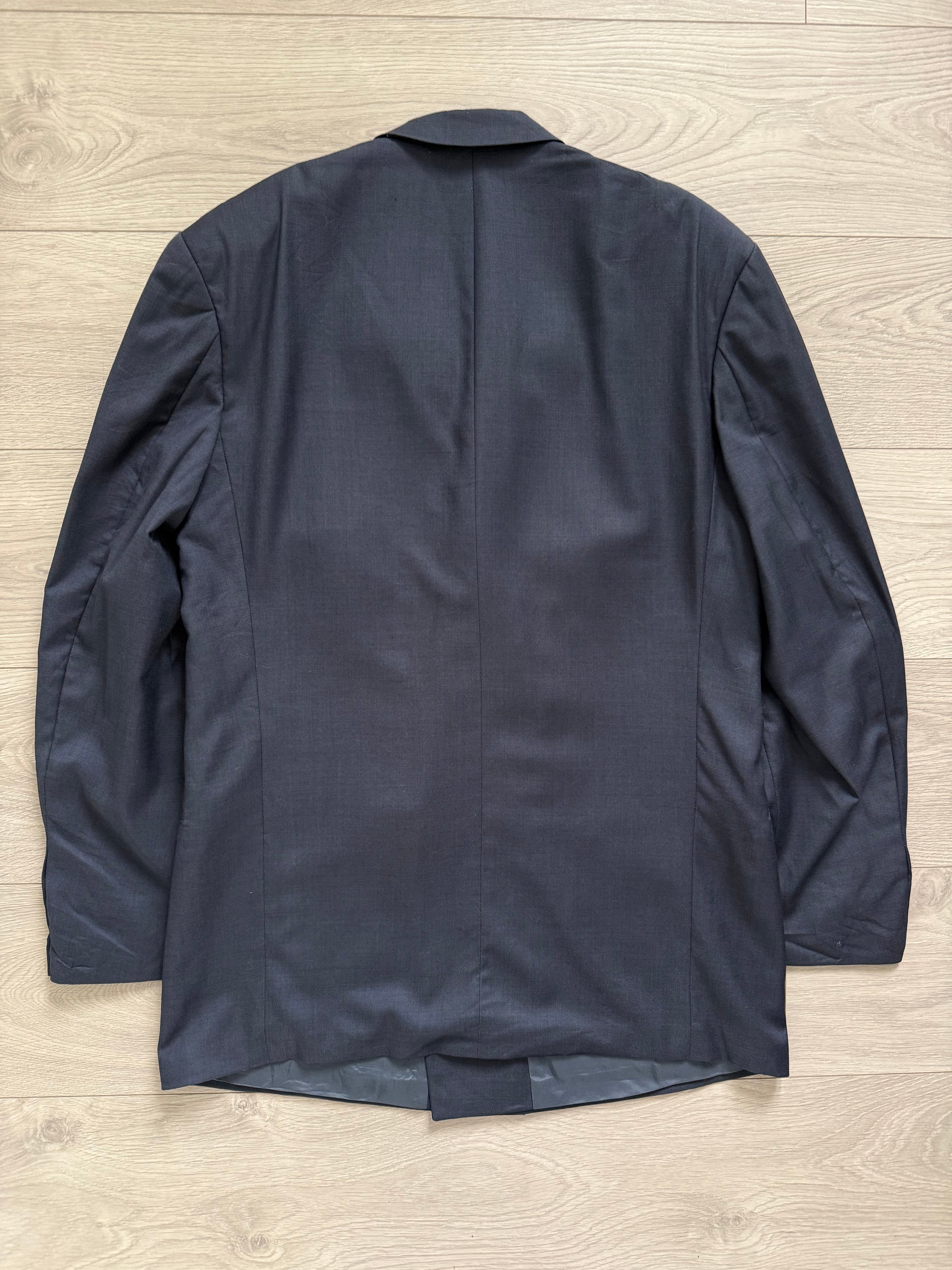 Hugo Boss 1980s 'Al Capone' Double Breasted Peaked Lapel Sports Jacket Blazer - Size L