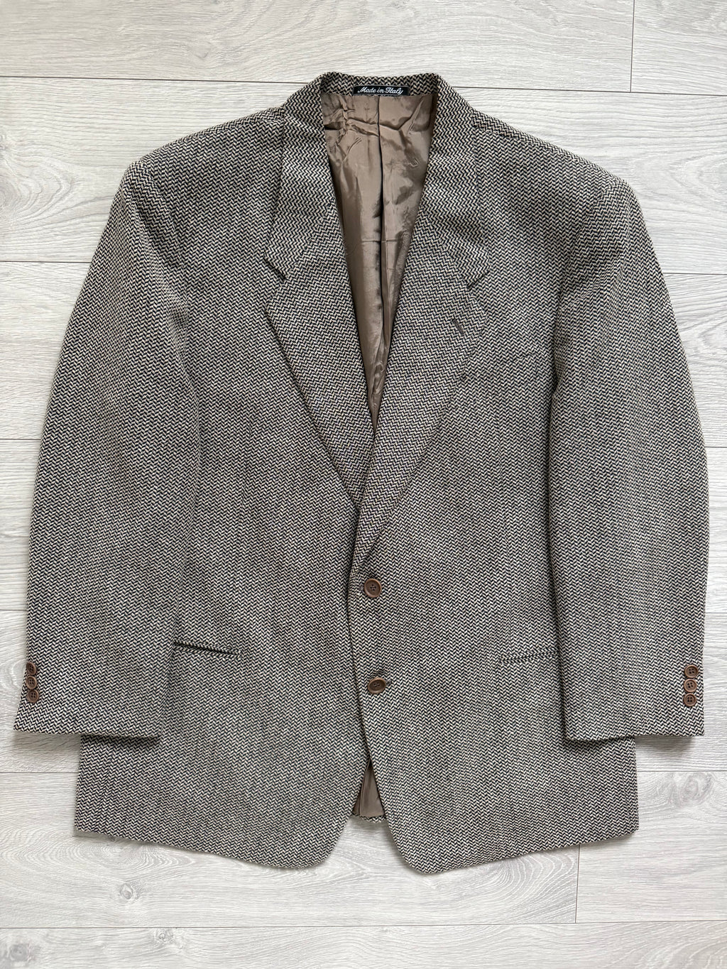 Giorgio Armani Mani 2B Wool Textured Sport Jacket Blazer - Size XXL