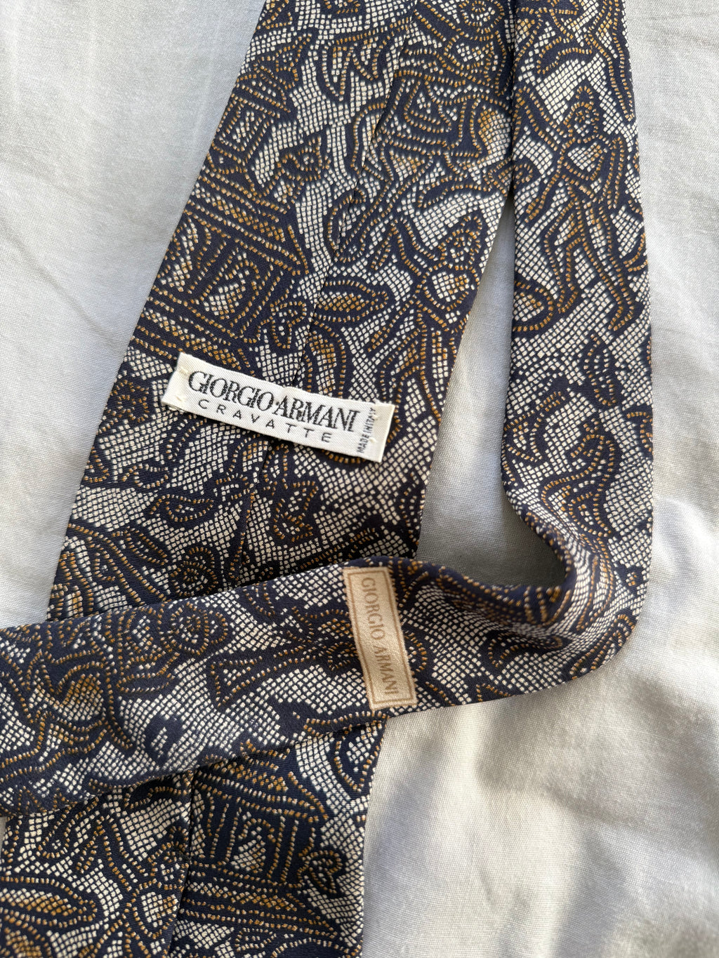 Giorgio Armani 1990s Silk Tie