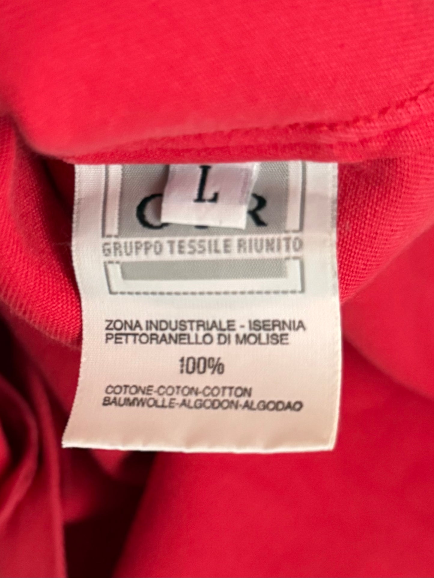 Helmut Lang 1996 Red Military Shirt by GTR Group - Size M
