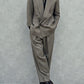 Emporio Armani 1990s Double-Breasted Pleated Wool Suit - Size M Jacket / 34" Waist