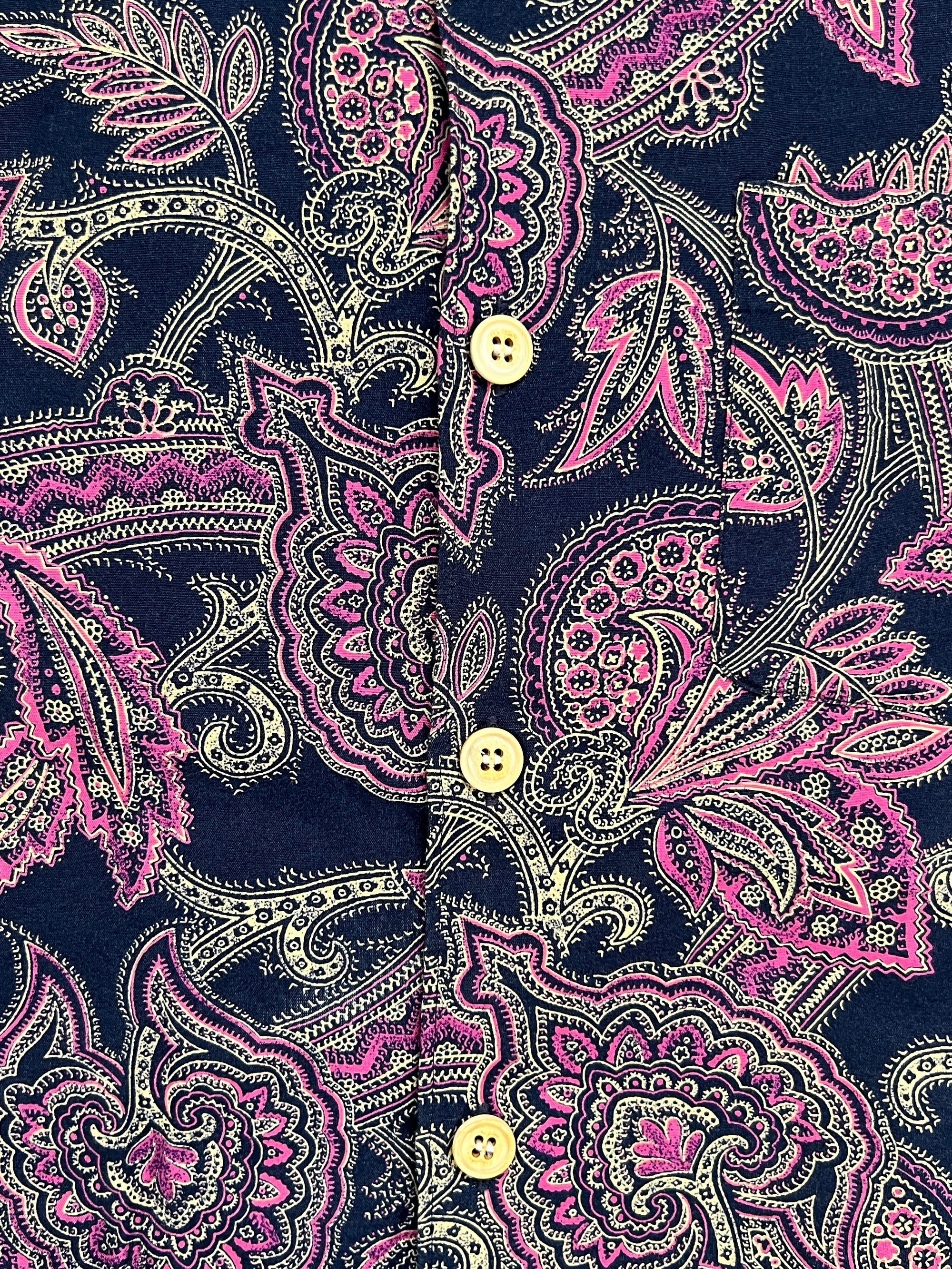 Comme Des Garcons Homme 2003 Paisley Shirt - Size M