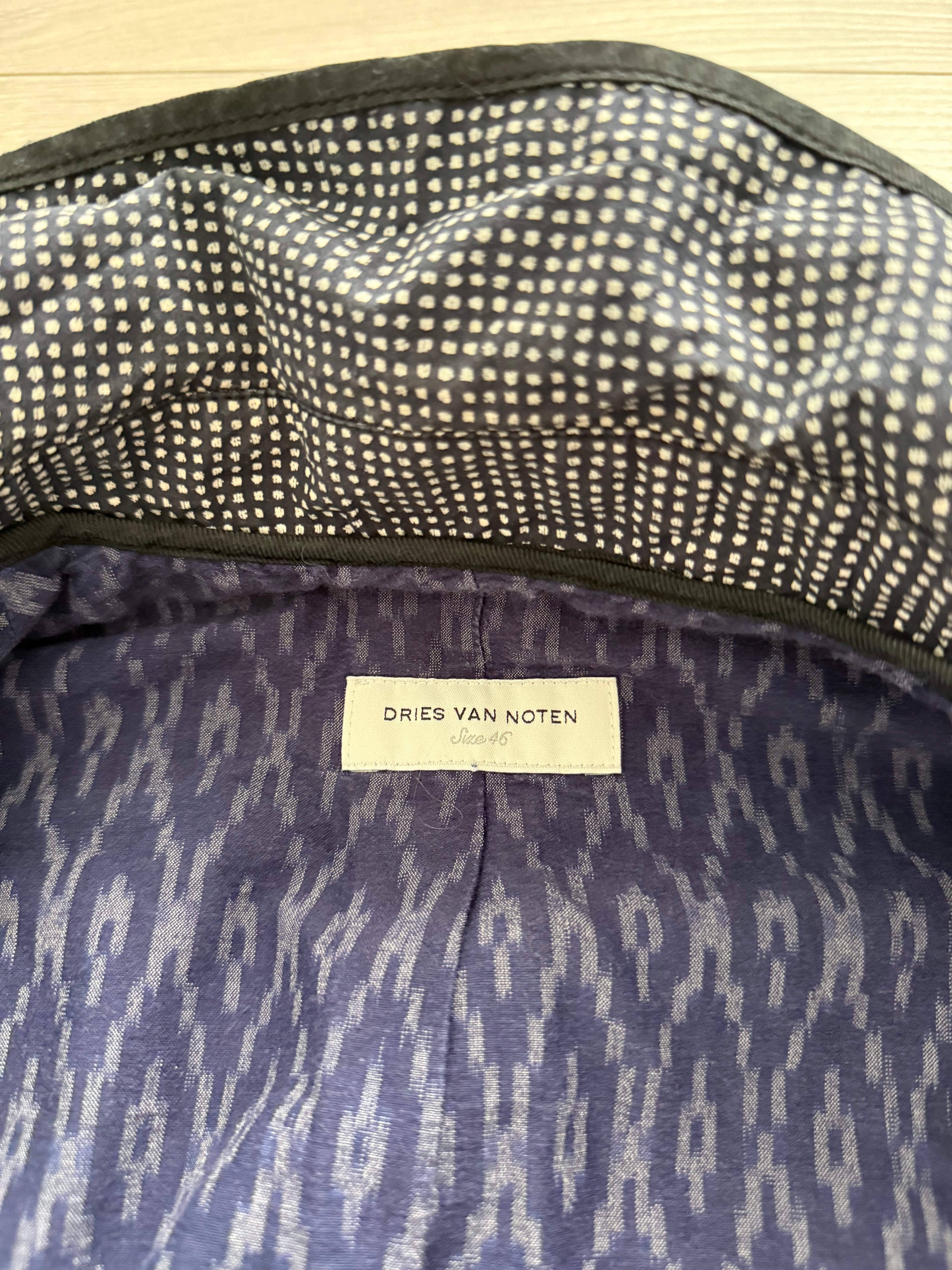 Dries Van Noten 00s Cotton Field Jacket - Size S