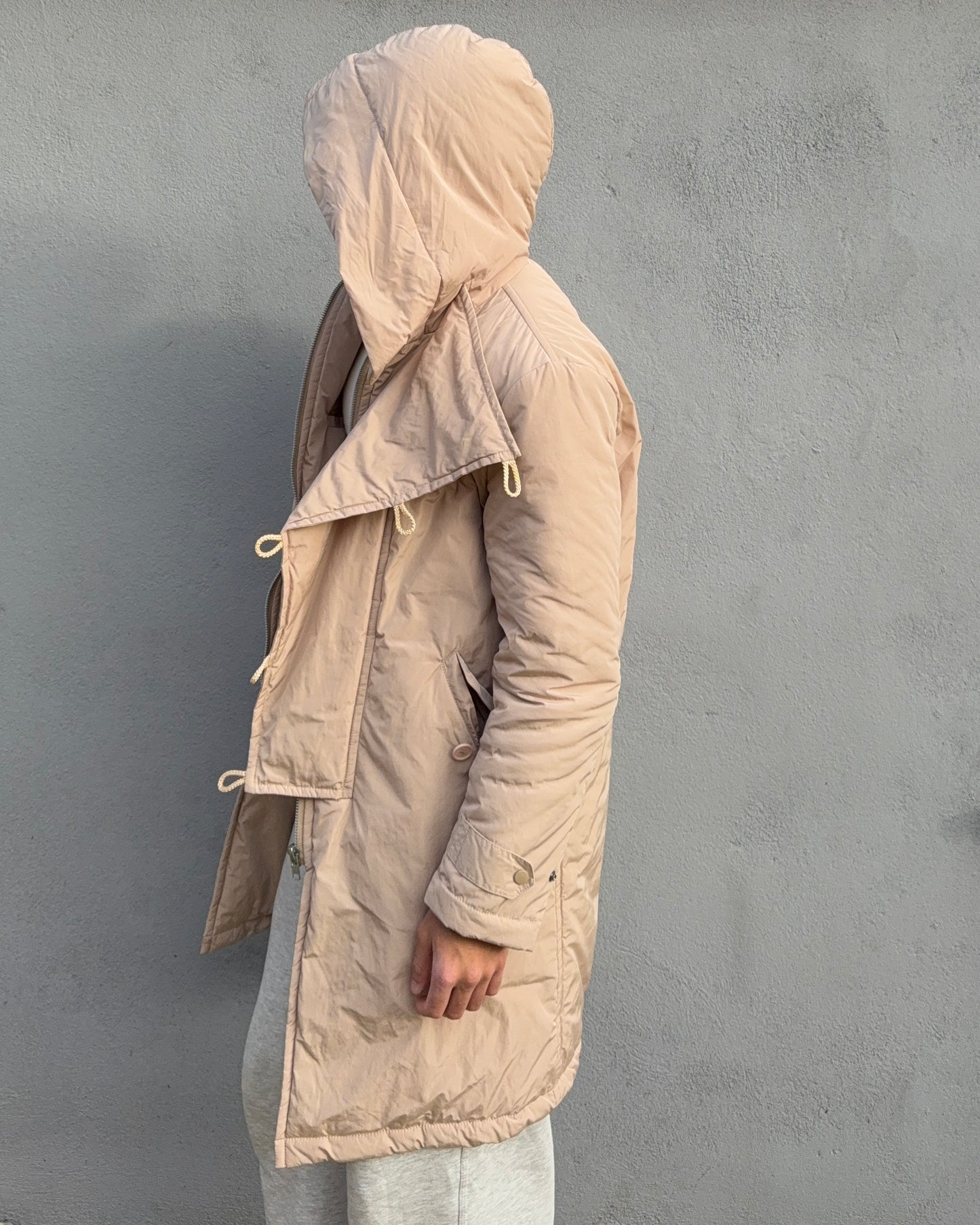 Final Home 1990s Insulated Padded Military Parka - Size M