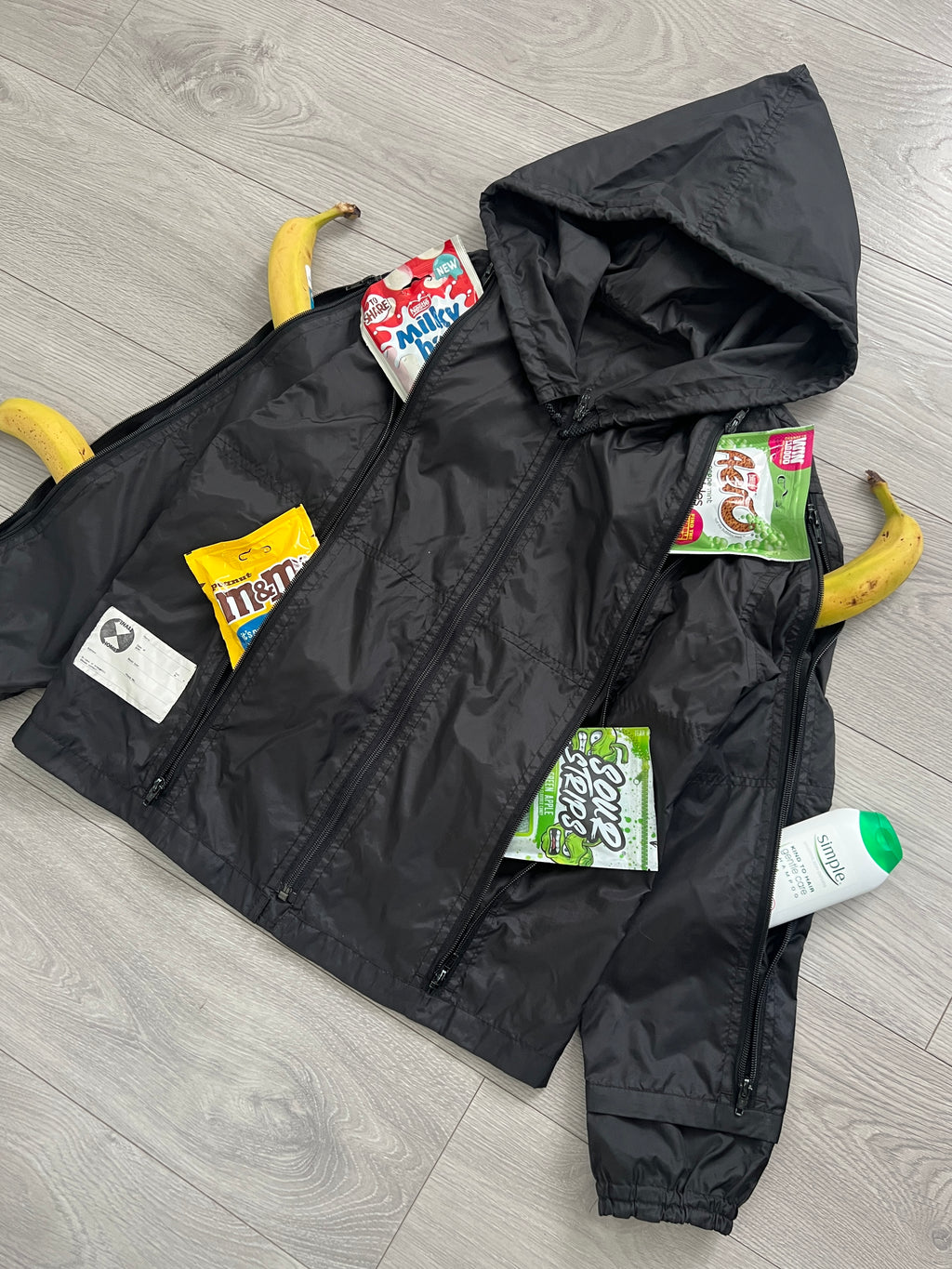 Final Home 1990s Mulit-Pocket Nylon Survival Jacket - Size S
