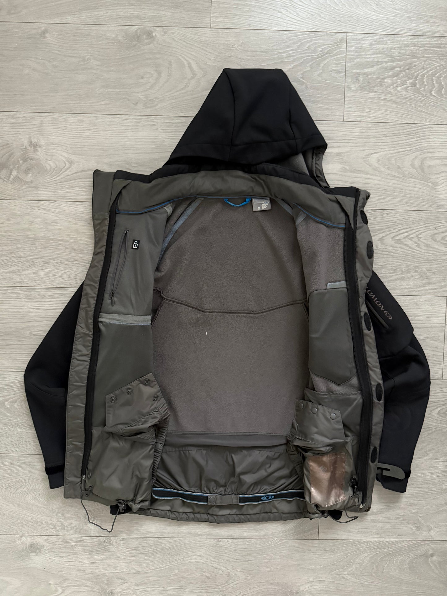 Salomon 00s Waterproof Panelled Technical Jacket - Size L