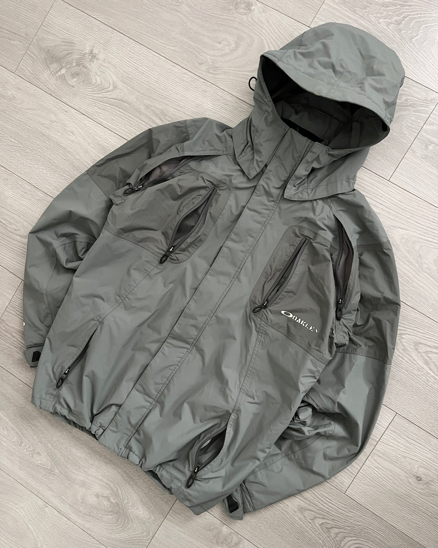 Oakley FW2006 Waterproof Magnetic Hood Tech Vent Jacket - Size S