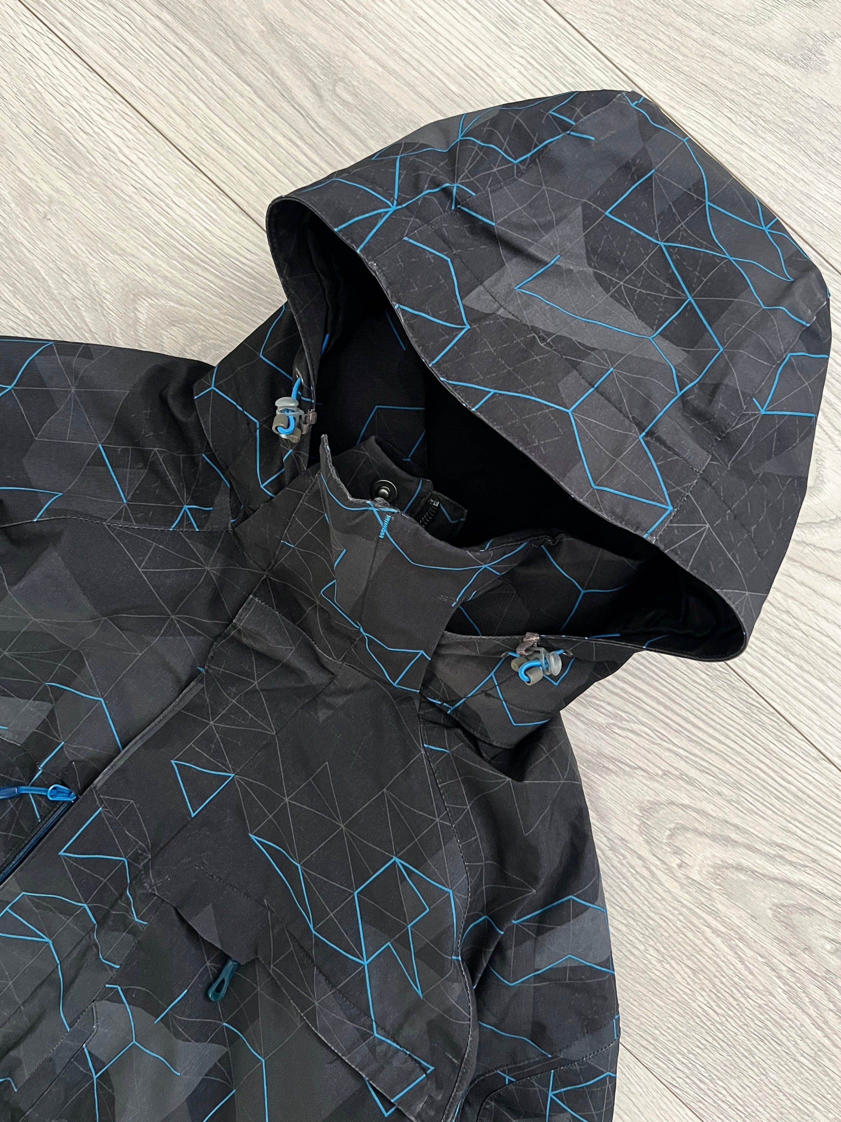 Salomon 2005 Clima-Pro Storm Waterproof Insulated Tech 3D Print Jacket - Size L