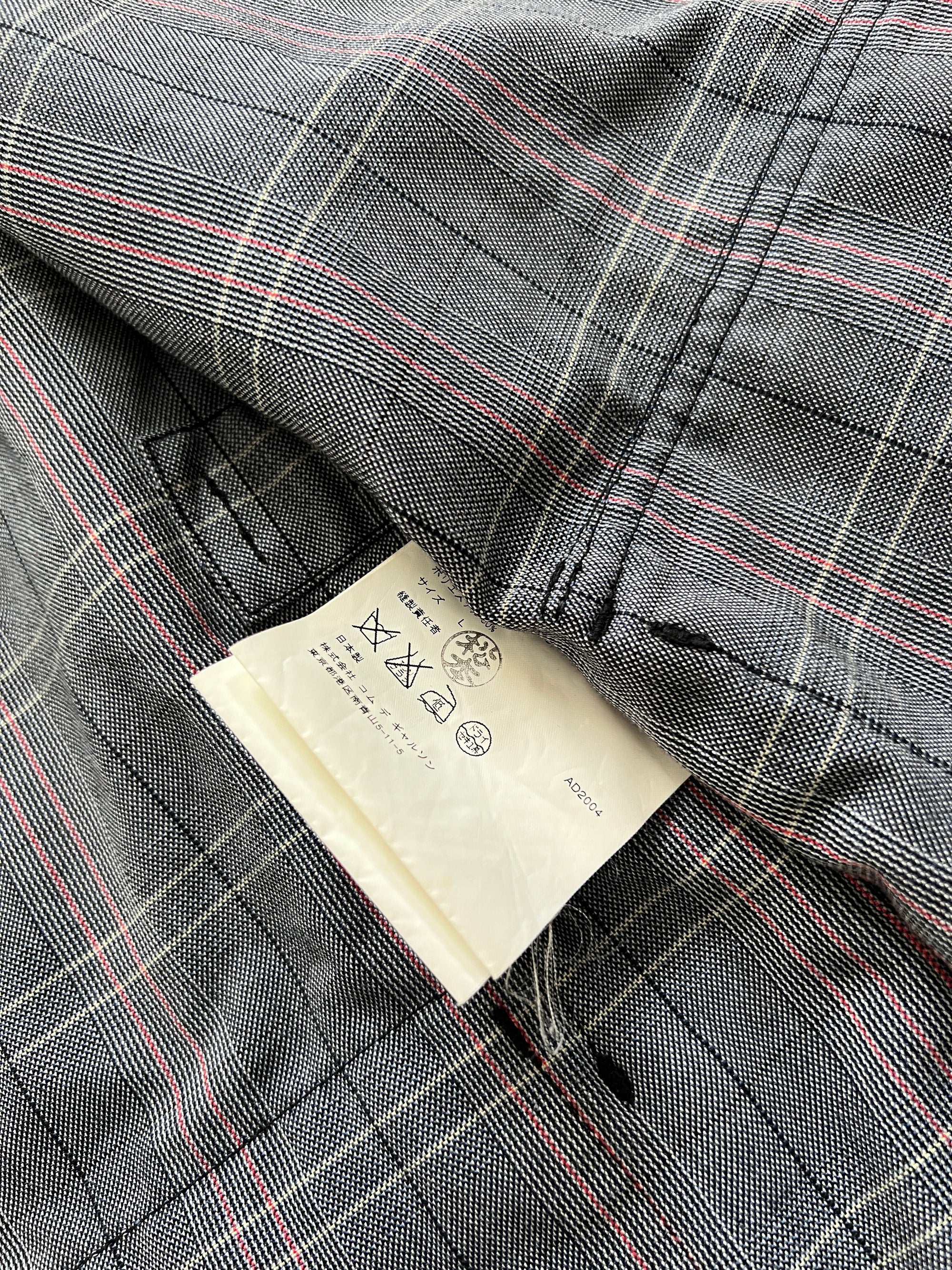 Junya Watanabe AD2004 Technical Cargo Pocket Check Jacket - Size M