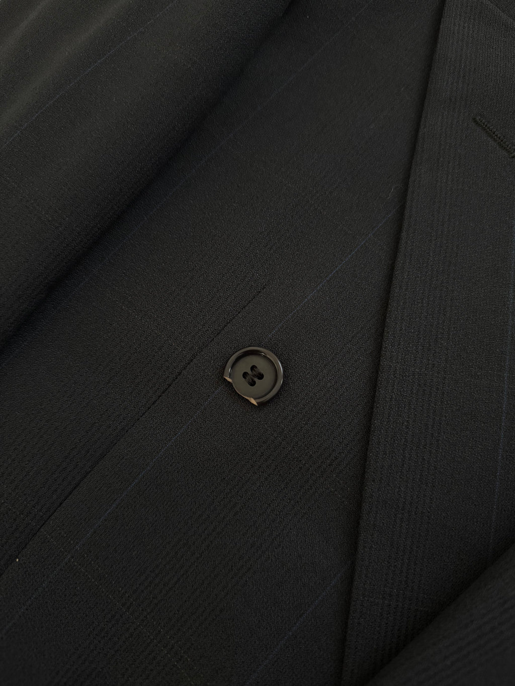 Valentino 1980s Double Breasted Peaked Lapel Wool Sports Blazer Jacket - Size S