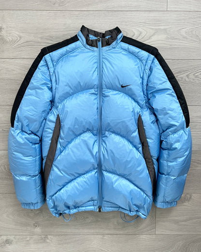 Nike FW2008 Convertible 2-in-1 Curve Stitch Puffer Jacket - Size M