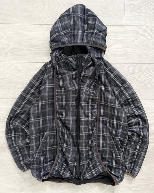 Final Home 1990s Multi-Layered Technical Fleece Lined Plaid Jacket - Size M