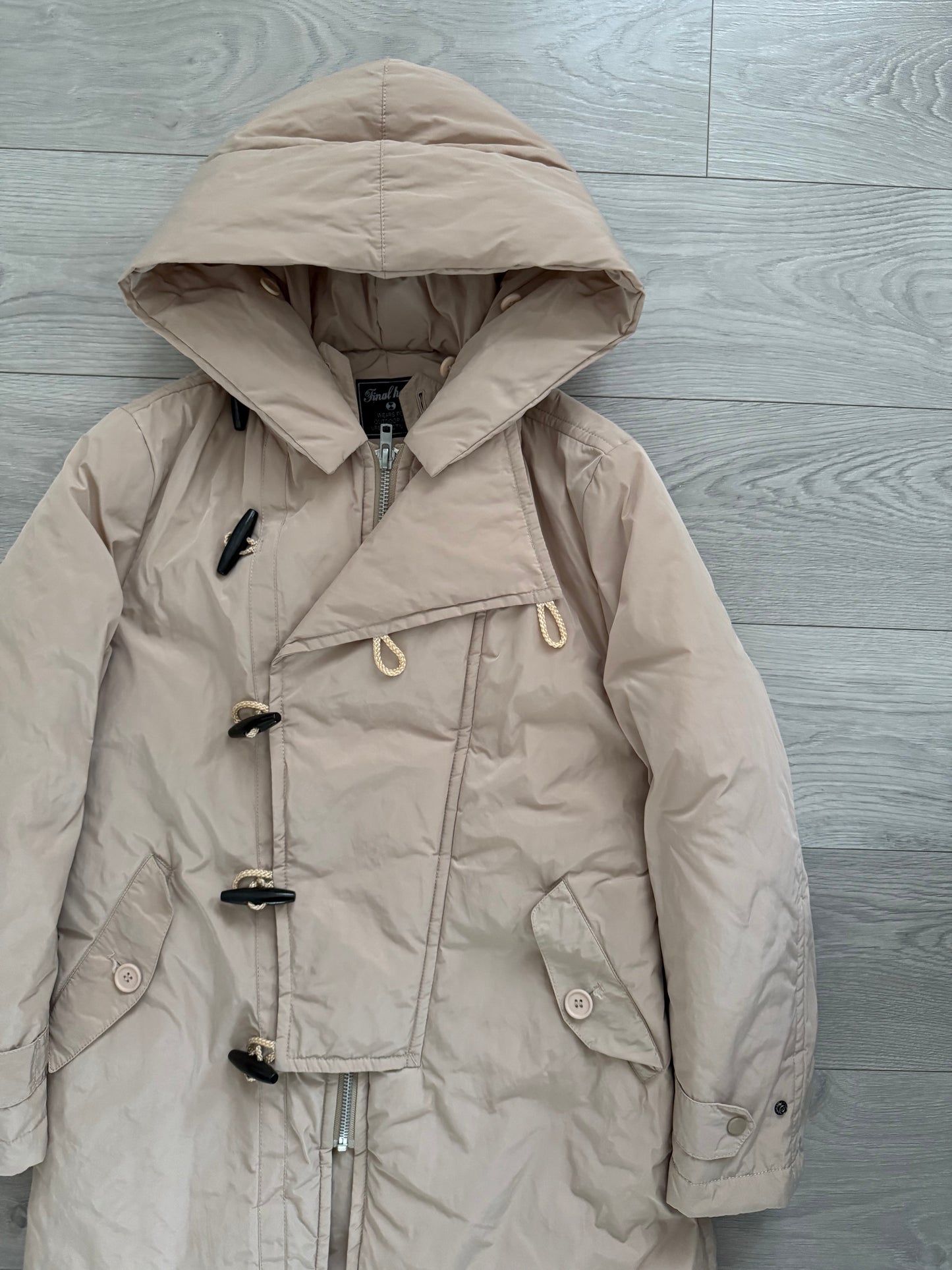 Final Home 1990s Insulated Padded Military Parka - Size M