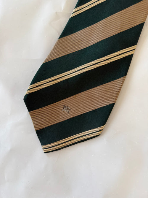 Burberry 1990s Silk Tie