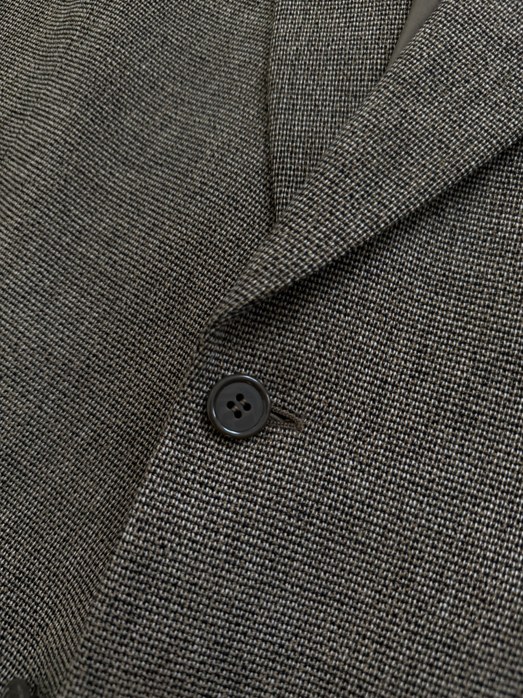 Giorgio Armani 1980s 2B Textured Wool Sports Blazer Jacket - Size L