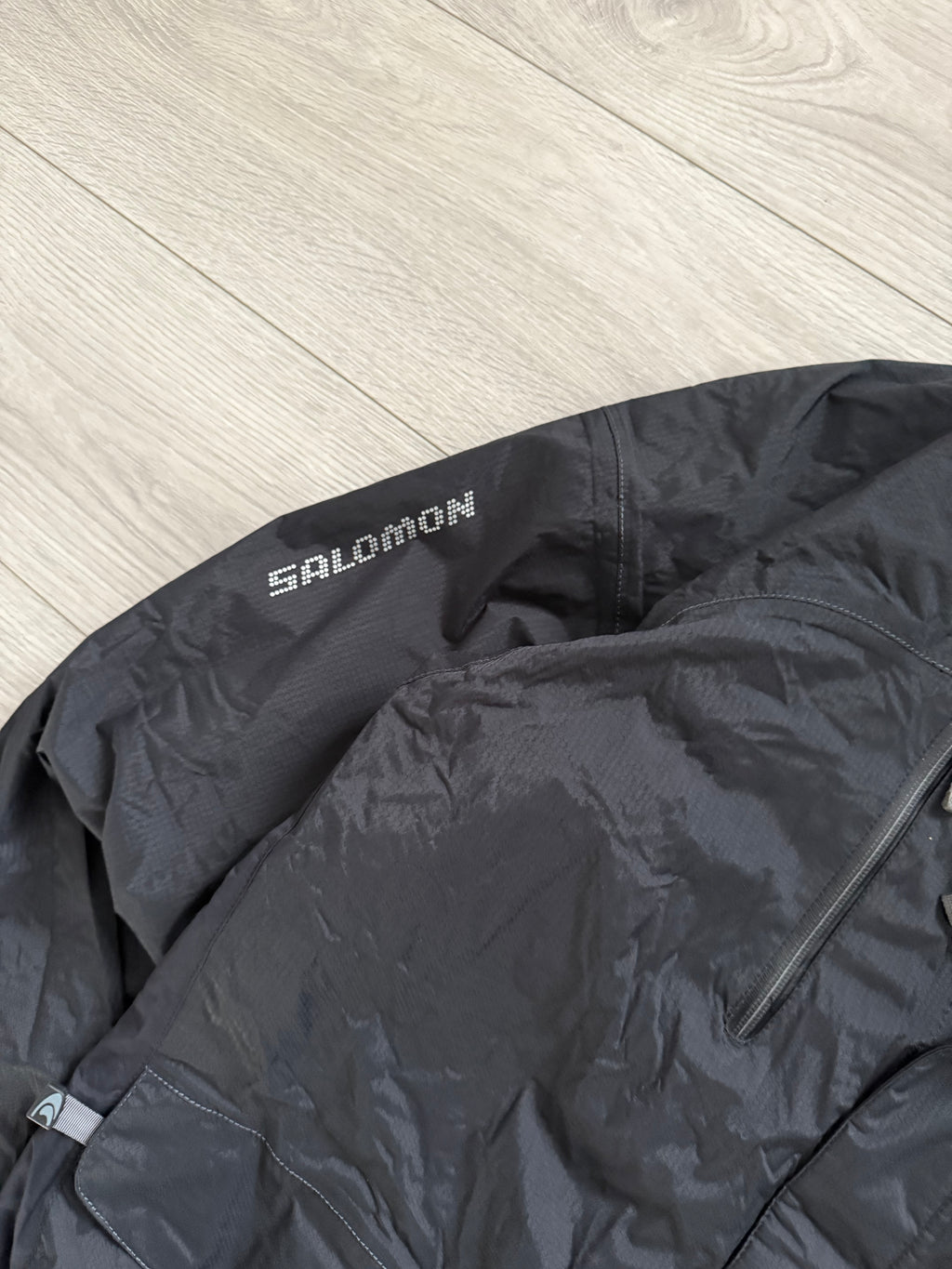 Salomon 2004 Waterproof Fleece Mapped Technical Jacket - Size XL