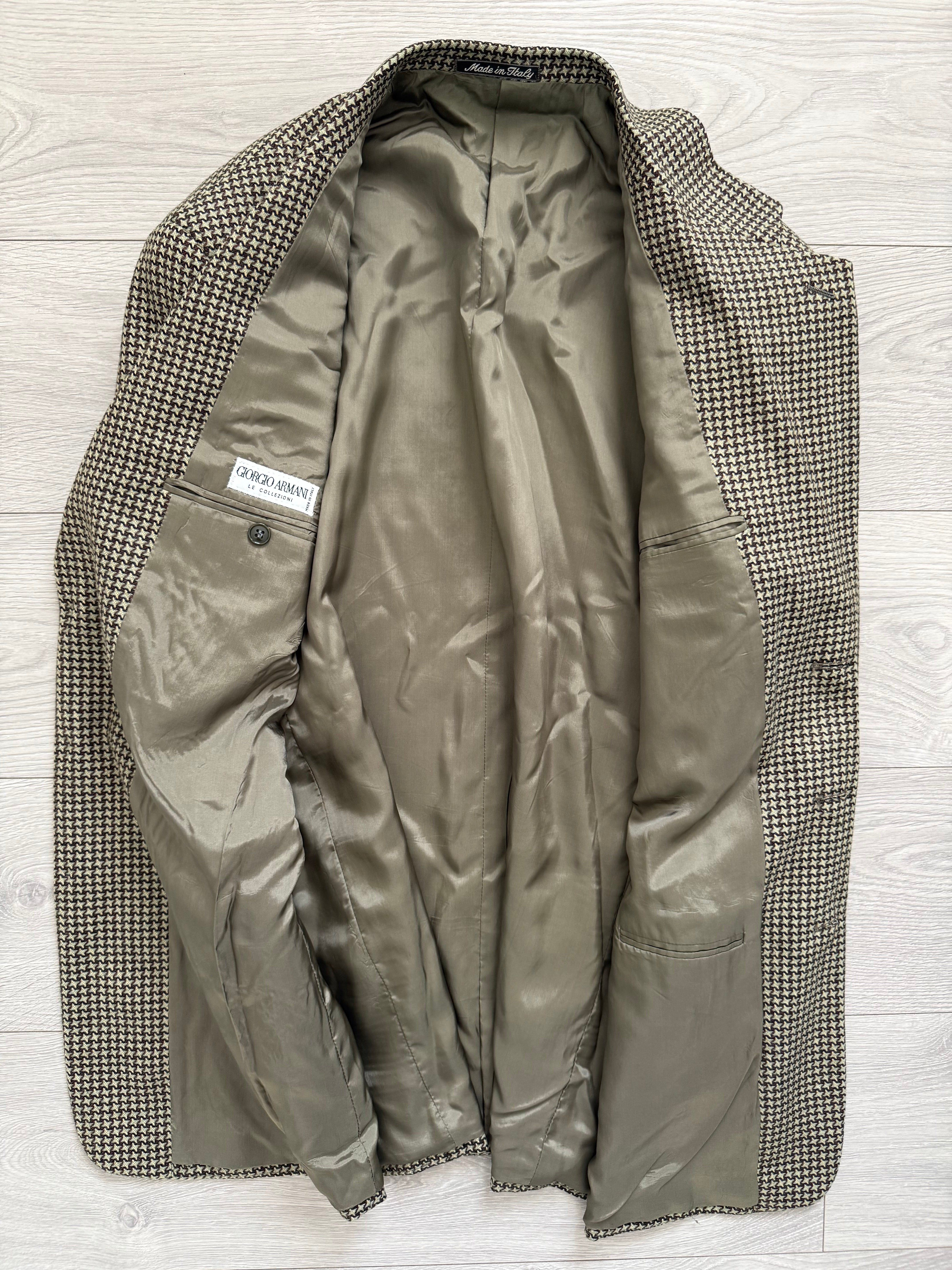 Giorgio Armani 1990s 3B Soft Wool Draped Sport Jacket Blazer