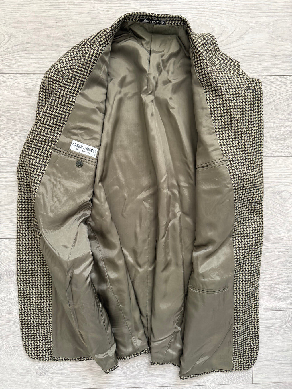 Giorgio Armani 1990s 3B Soft Wool Draped Sport Jacket Blazer - Size XL