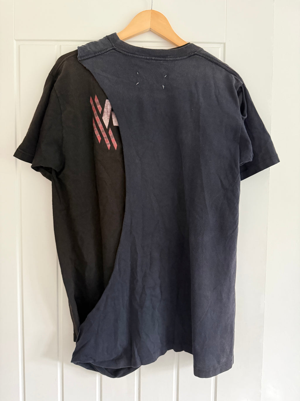 Maison Martin Margiela AW2004 Artisanal Line (0)(10) Reconstructed Double Layered T-Shirt - Size M