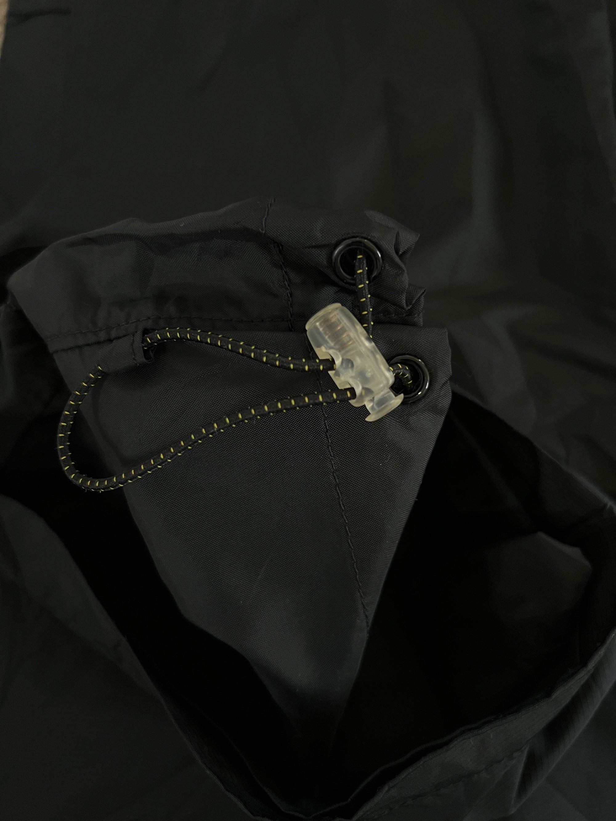Nike Clima-Fit 00s Golden Swoosh Logo Technical Rain Pants - Size 30