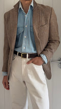 Valentino 1980s Denim Cotton Shirt - Size M