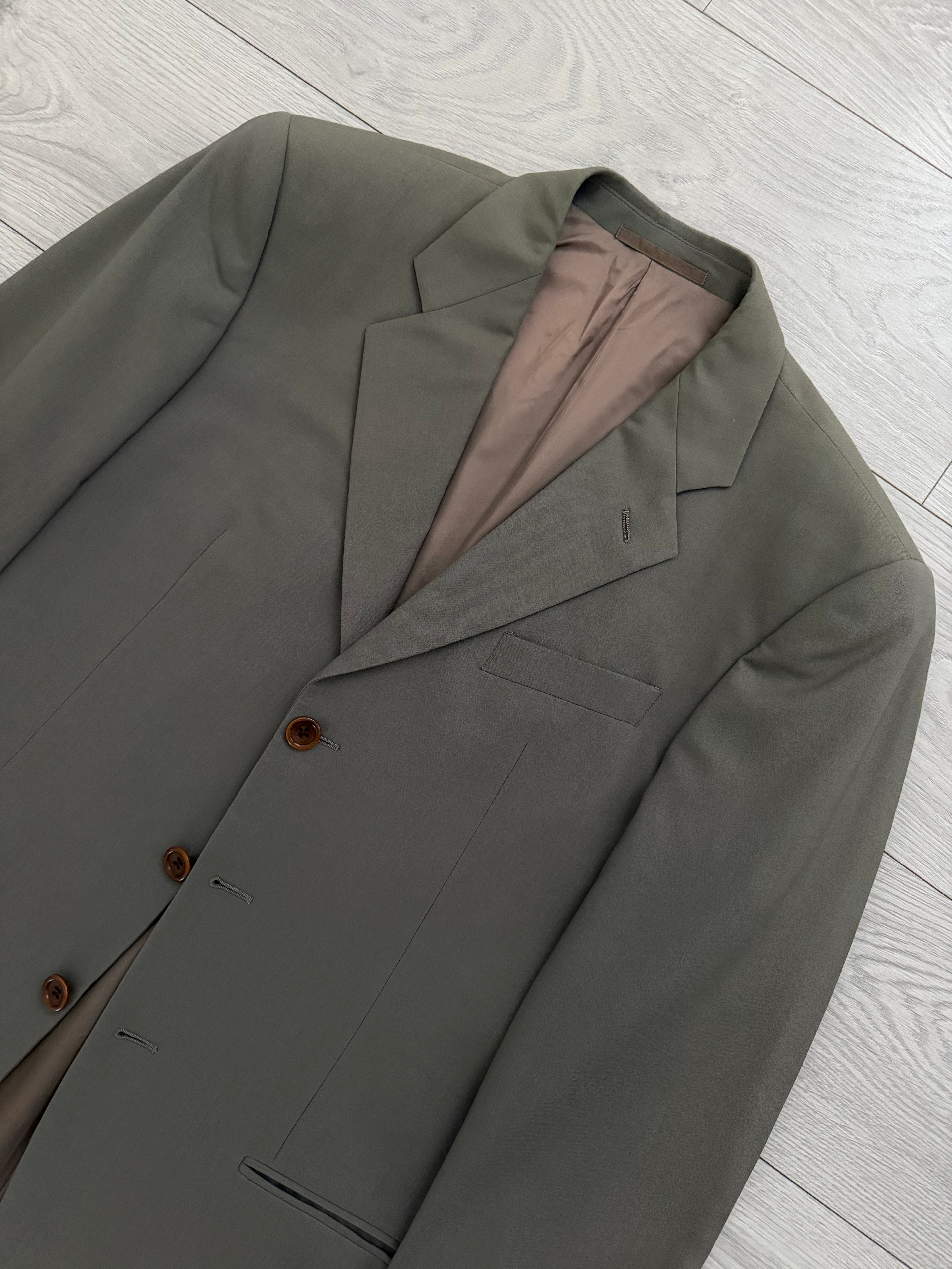 Armani 1990s 3B Wool Sport Jacket Blazer Mushroom Taupe - Size L